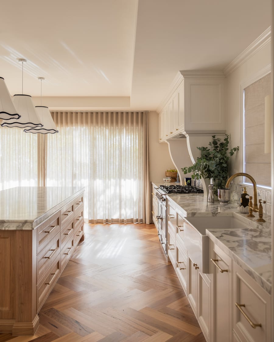 Coastal European Kitchen, Paradise Waters