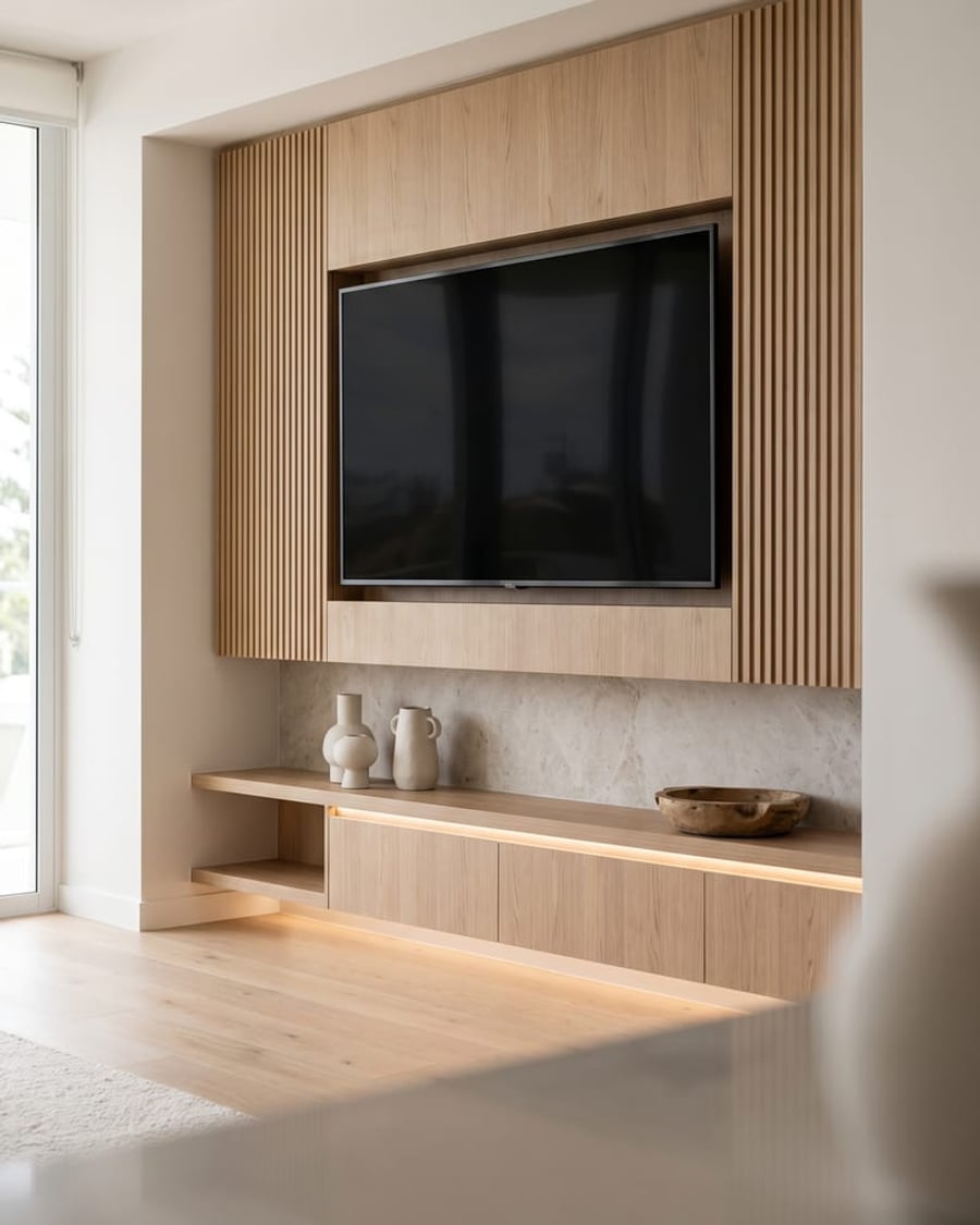Concealed TV Joinery, Gold Coast